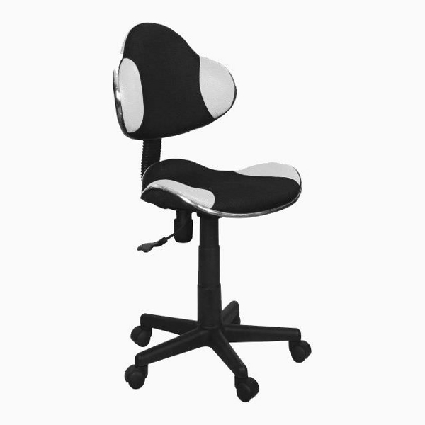 Кресло компьютерное SIGNAL Q-G2 черный/белый - фото