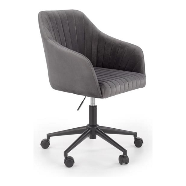 Кресло компьютерное HALMAR FRESCO (серый) - фото