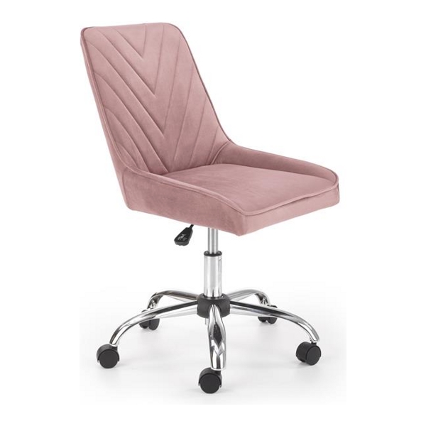 Кресло компьютерное HALMAR RICO (розовый) - фото
