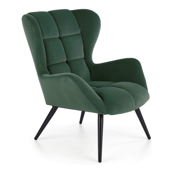 Кресло HALMAR TYRION (темно-зеленый) - фото