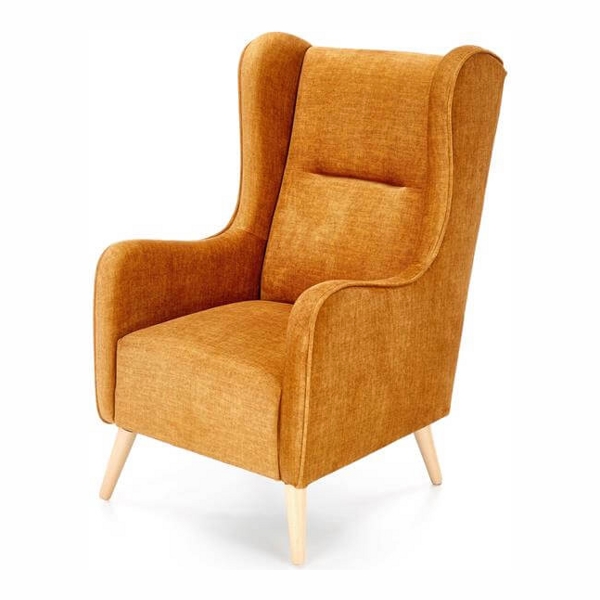 Кресло HALMAR CHESTER 2 (медовый/натуральный) - фото