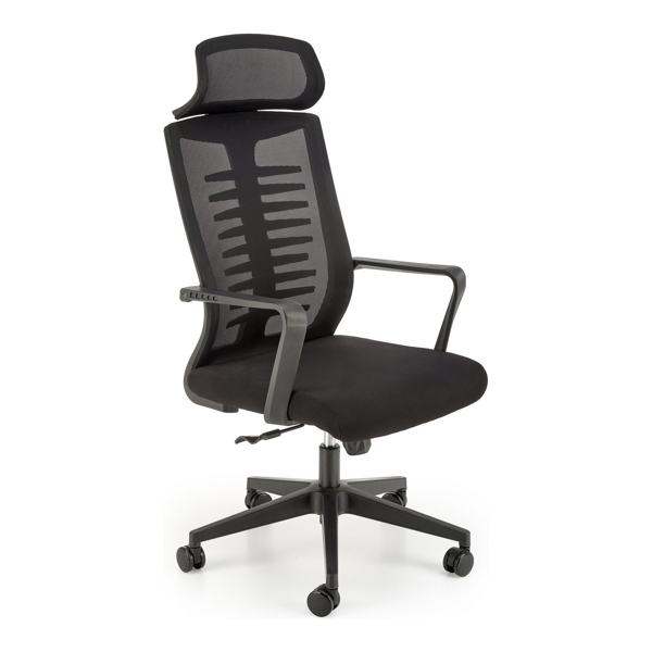 Кресло компьютерное HALMAR FABIO черный - фото